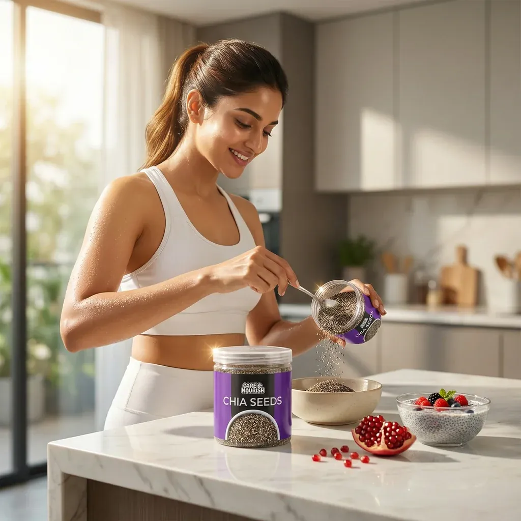 Chia Seeds - Food product photography by Redpixl
